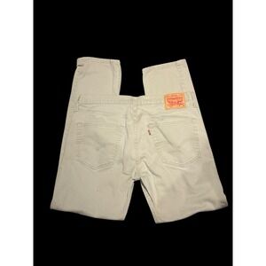 Levi's 502 Pants Jeans Khaki Tan Size 36 x 34 Mens Pants Regular Fit Tapered Leg